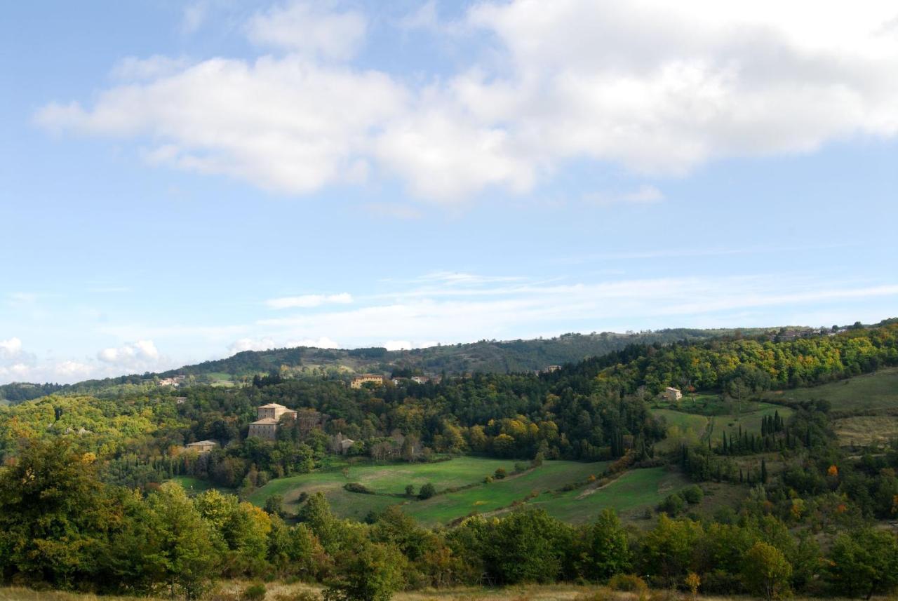 A Stay Surrounded By Greenery - Agriturismo La Piaggia - App 2 Bathrooms Vivo dʼOrcia Exterior foto