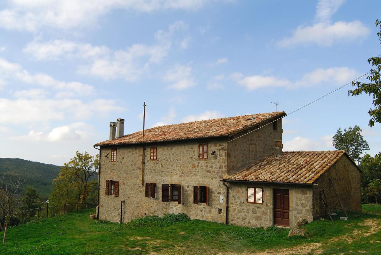 A Stay Surrounded By Greenery - Agriturismo La Piaggia - App 2 Bathrooms Vivo dʼOrcia Exterior foto